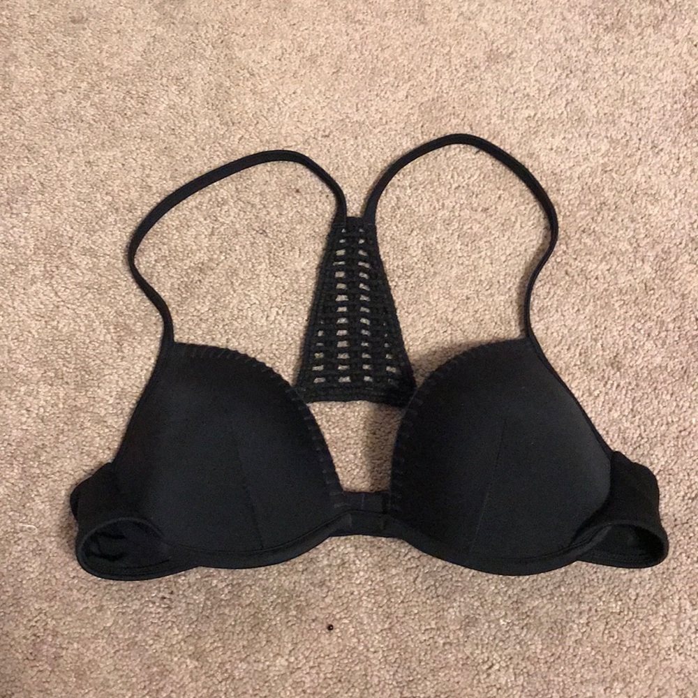 Black Victoria’s Secret Bikini Top